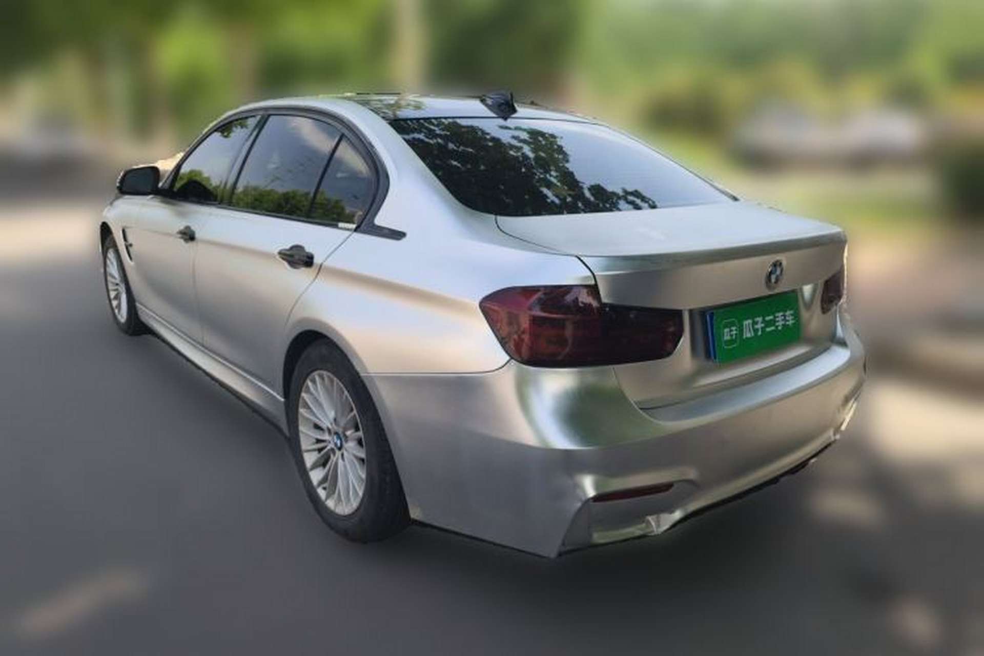 Used BMW 3 Series 2014 320Li Luxury Design Package Rear Left 45 Deg