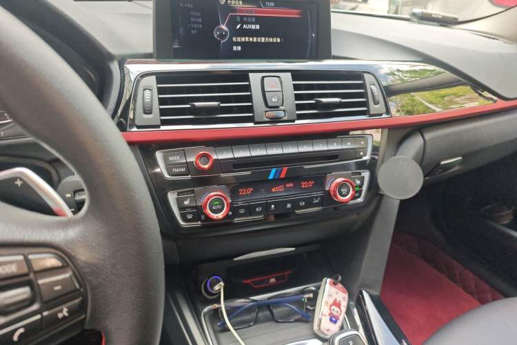 Used BMW 3 Series 2014 328i Sport Design Package Audio And AC Panel