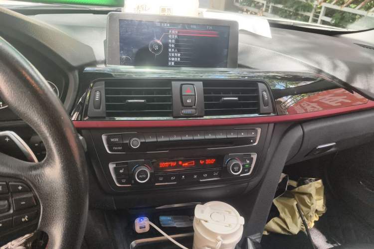 Used BMW 3 Series 2014 320i Sport Design Package Audio And AC Panel