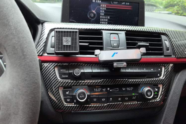 Used BMW 3 Series 2014 320i Sport Design Package Audio And AC Panel