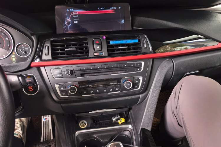 Used BMW 3 Series 2014 328i Sport Design Package Audio And AC Panel