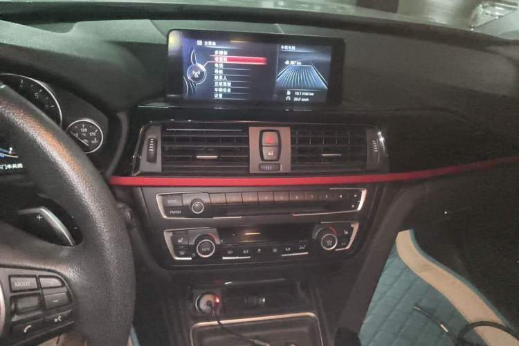 Used BMW 3 Series 2014 320i Sport Design Package Audio And AC Panel
