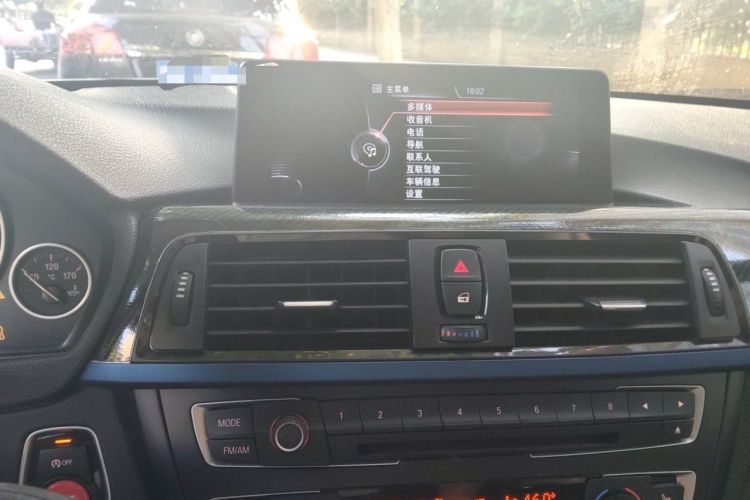 Used BMW 3 Series 2014 328i M Sport Edition Audio And AC Panel