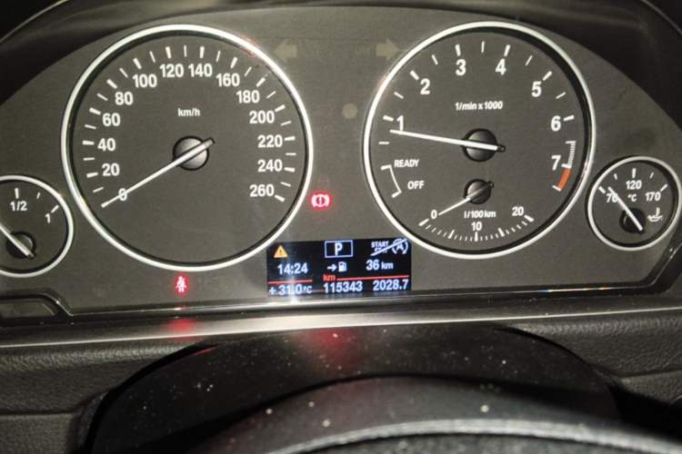 Used BMW 3 Series 2014 320Li Fashion Model Instrument Cluster