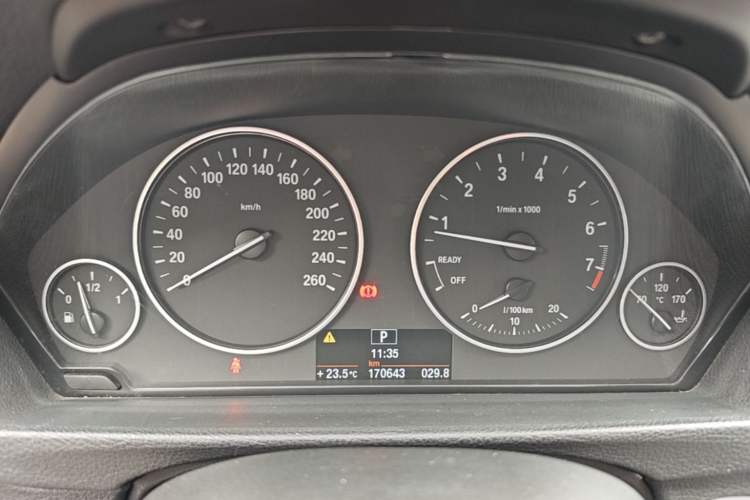 Used BMW 3 Series 2014 320Li Fashion Model Instrument Cluster