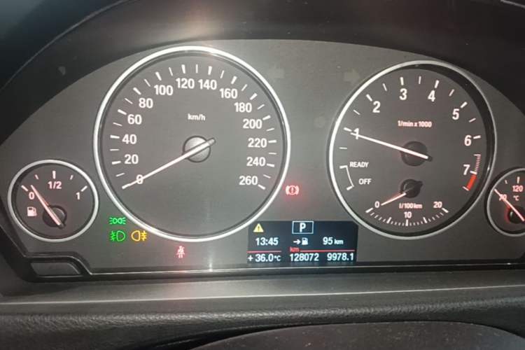 Used BMW 3 Series 2014 320Li Fashion Model Instrument Cluster