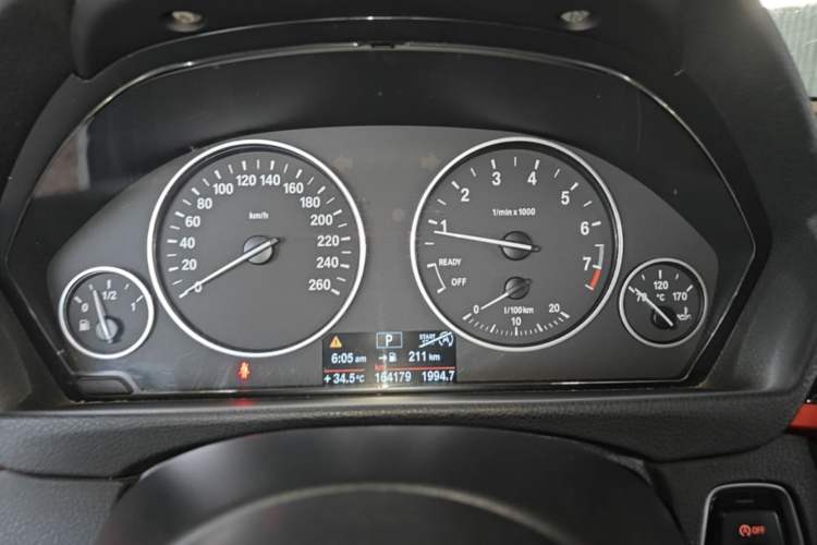 Used BMW 3 Series 2014 320Li Fashion Model Instrument Cluster