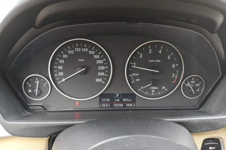 Used BMW 3 Series 2014 320Li Fashion Model Instrument Cluster