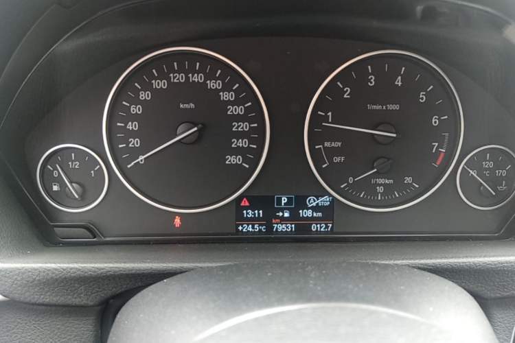 Used BMW 3 Series 2014 320Li Fashion Model Instrument Cluster