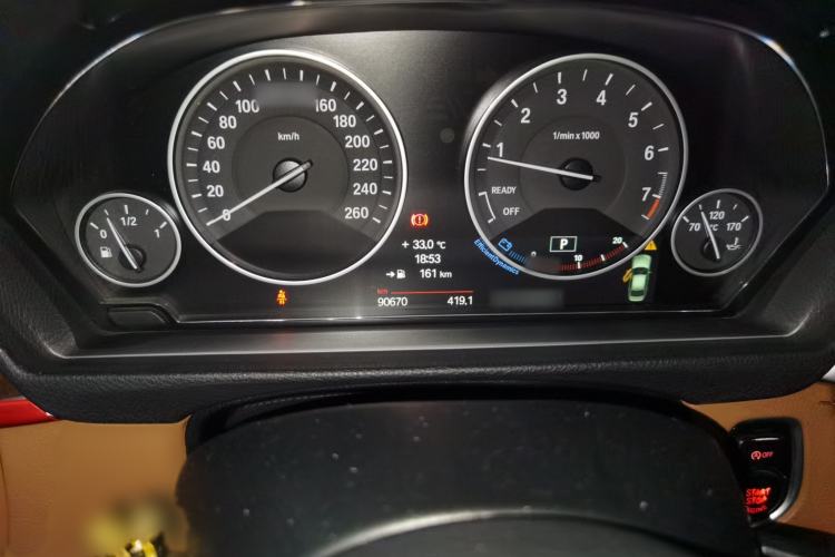 Used BMW 3 Series 2014 320Li Luxury Design Package Instrument Cluster