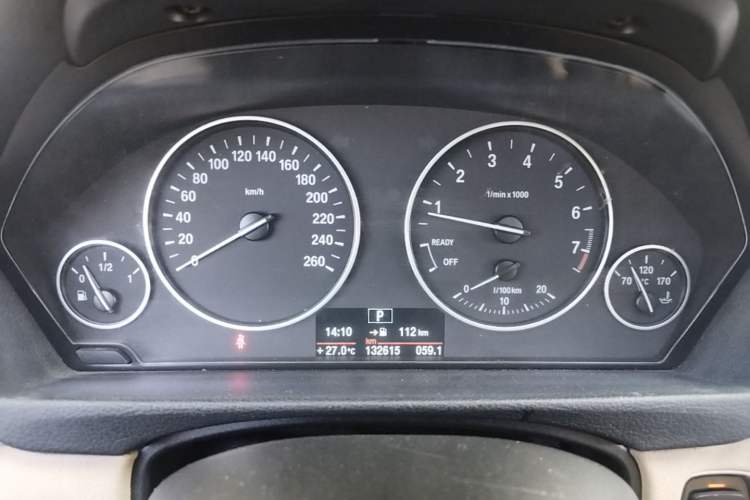 Used BMW 3 Series 2014 320Li Fashion Model Instrument Cluster