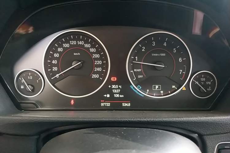 Used BMW 3 Series 2014 320i Sport Design Package Instrument Cluster