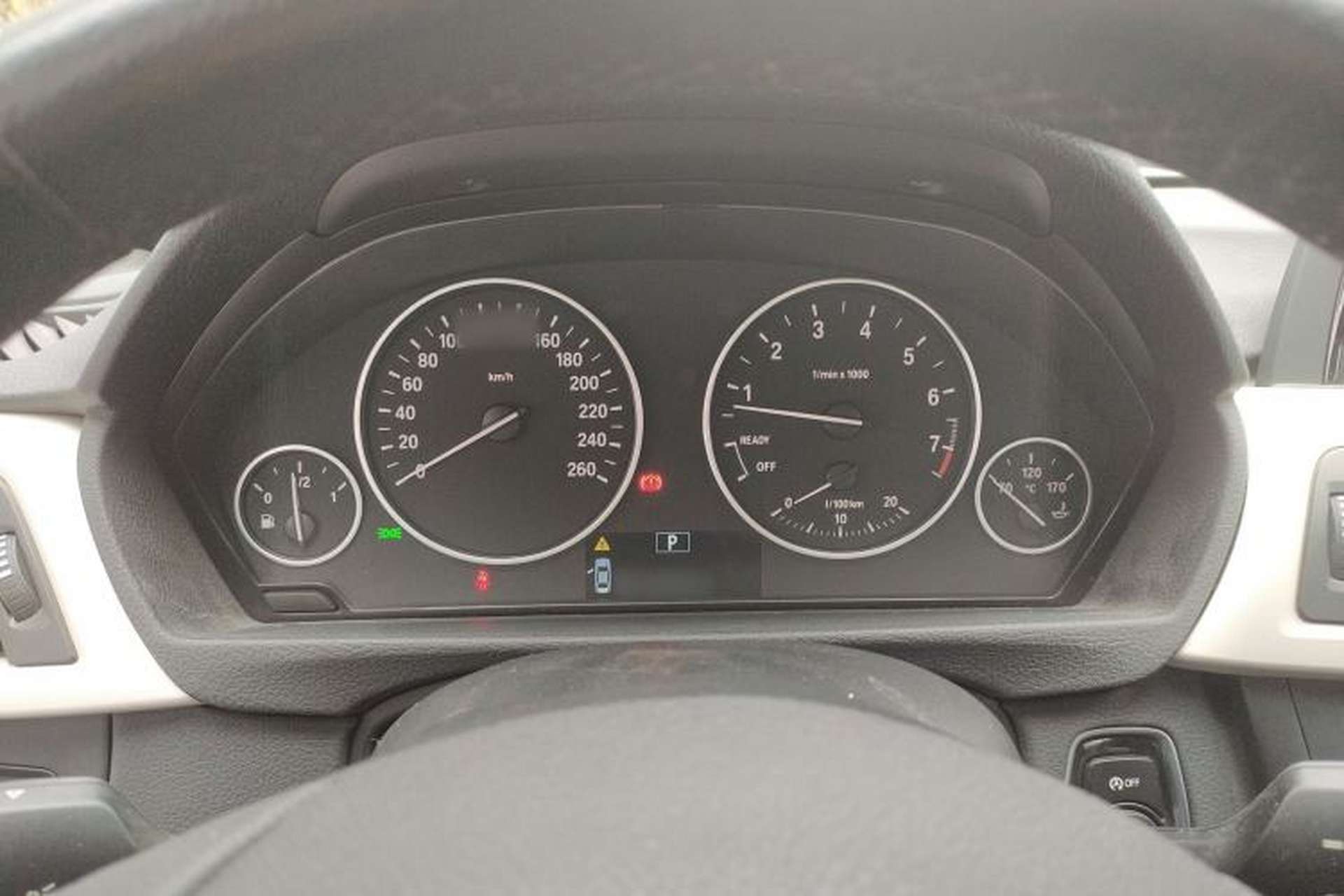 Used BMW 3 Series 2014 320Li Fashion Model Instrument Cluster