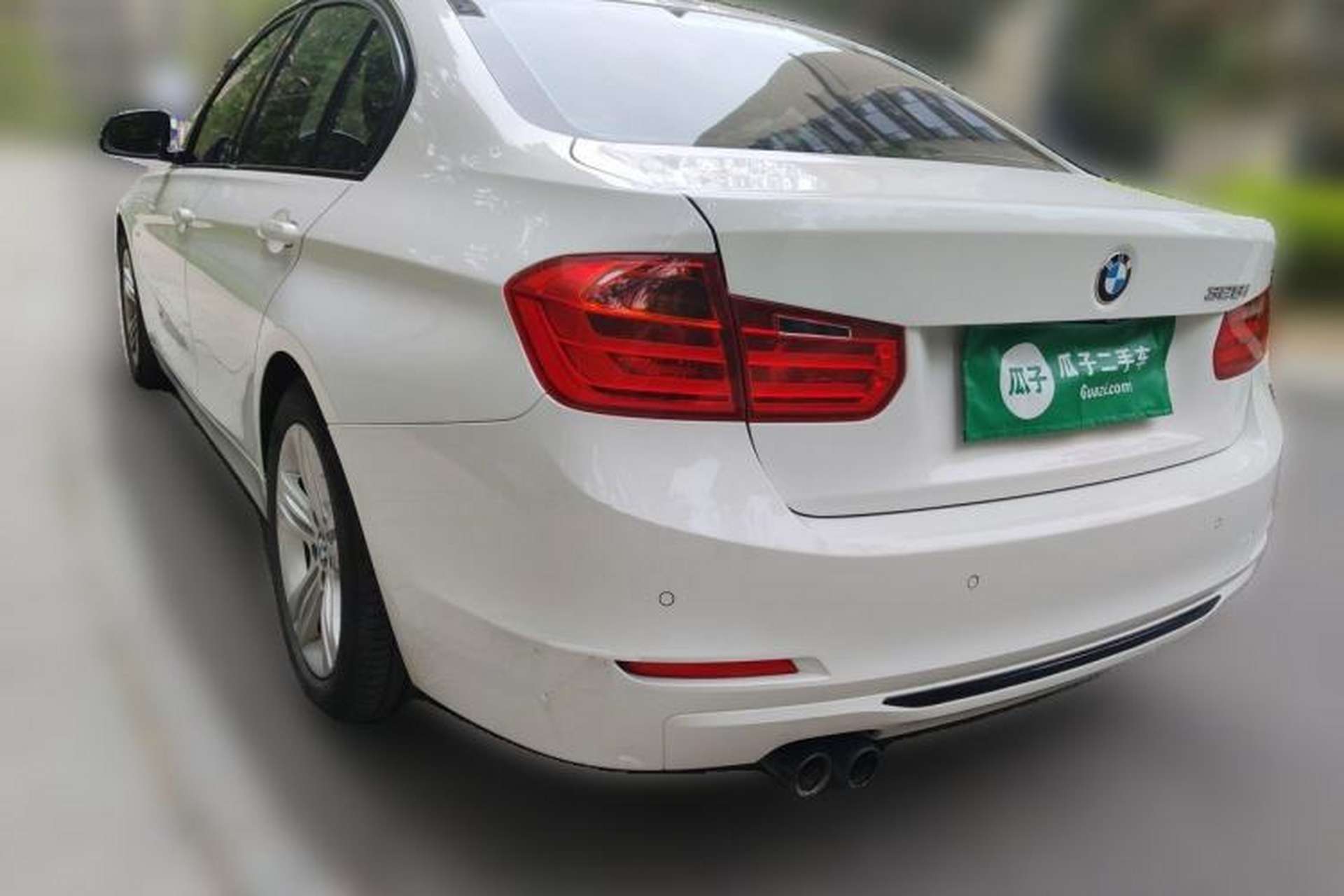 Used BMW 3 Series 2014 328i Sport Design Package Rear Left 45 Deg