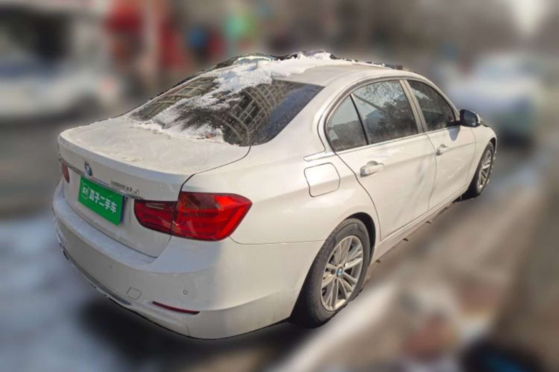 Used BMW 3 Series 2014 320Li Fashion Model Rear Right 45 Deg
