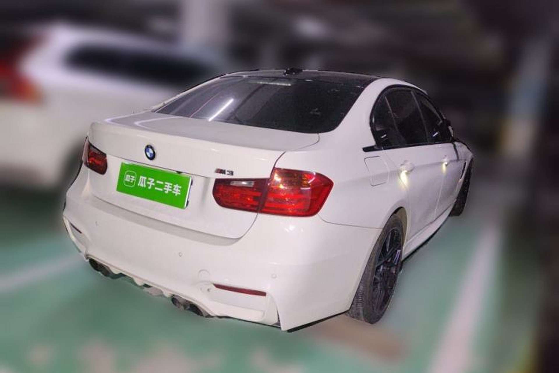 Used BMW 3 Series 2014 320Li Fashion Model Rear Right 45 Deg