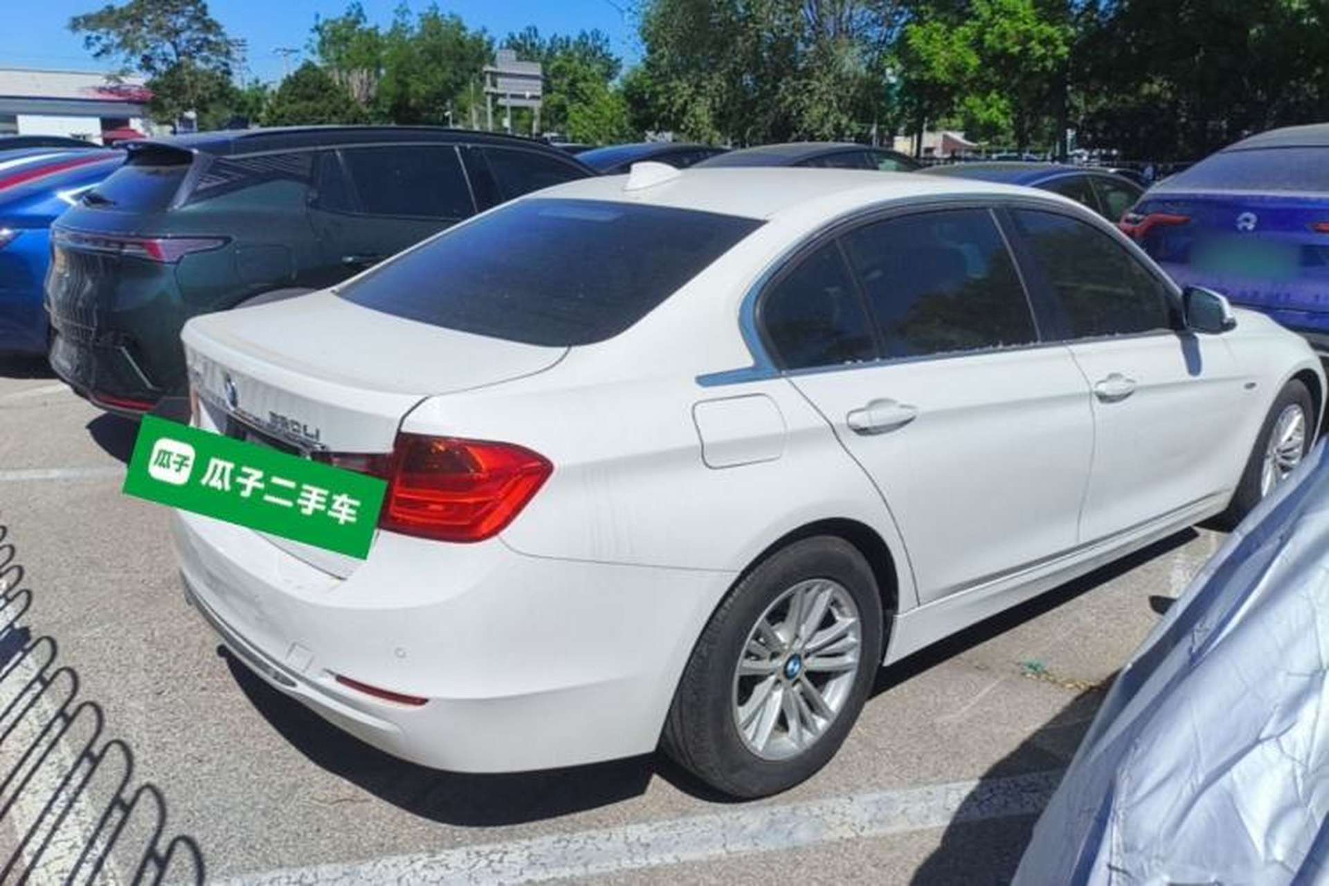 Used BMW 3 Series 2014 320Li Fashion Model Rear Right 45 Deg