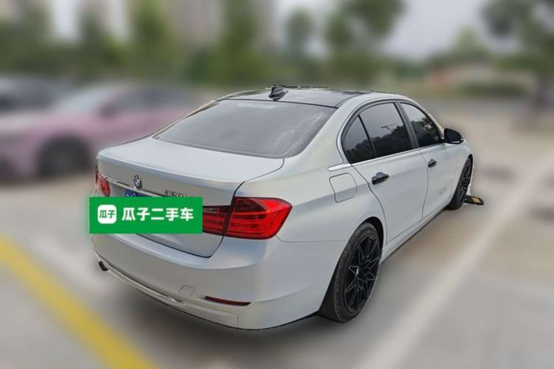 Used BMW 3 Series 2014 320Li Fashion Model Rear Right 45 Deg