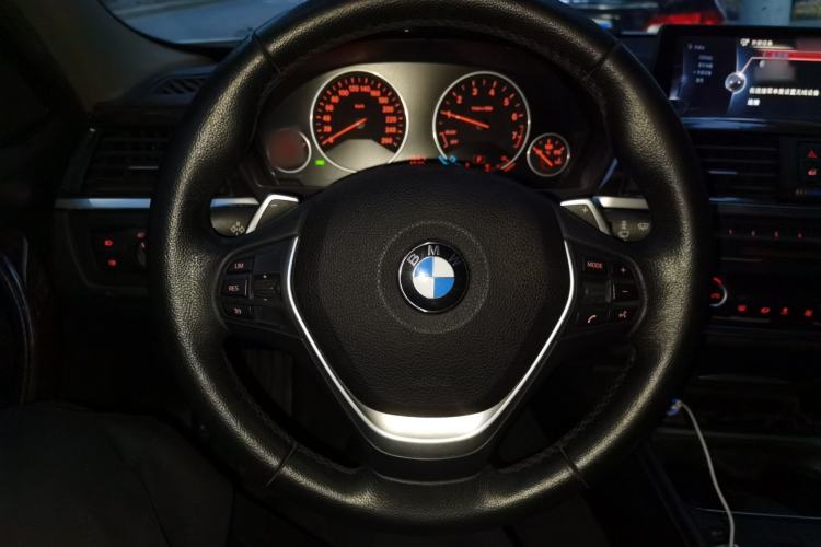 Used BMW 3 Series 2014 328Li xDrive Luxury Design Package Steering Wheel