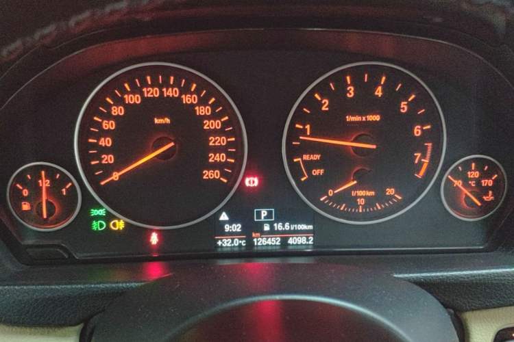 Used BMW 3 Series 2015 320Li Luxury Edition Fashion Model Instrument Cluster
