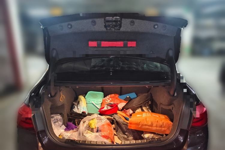 Used BMW 3 Series 2015 320Li Fashion Model Trunk