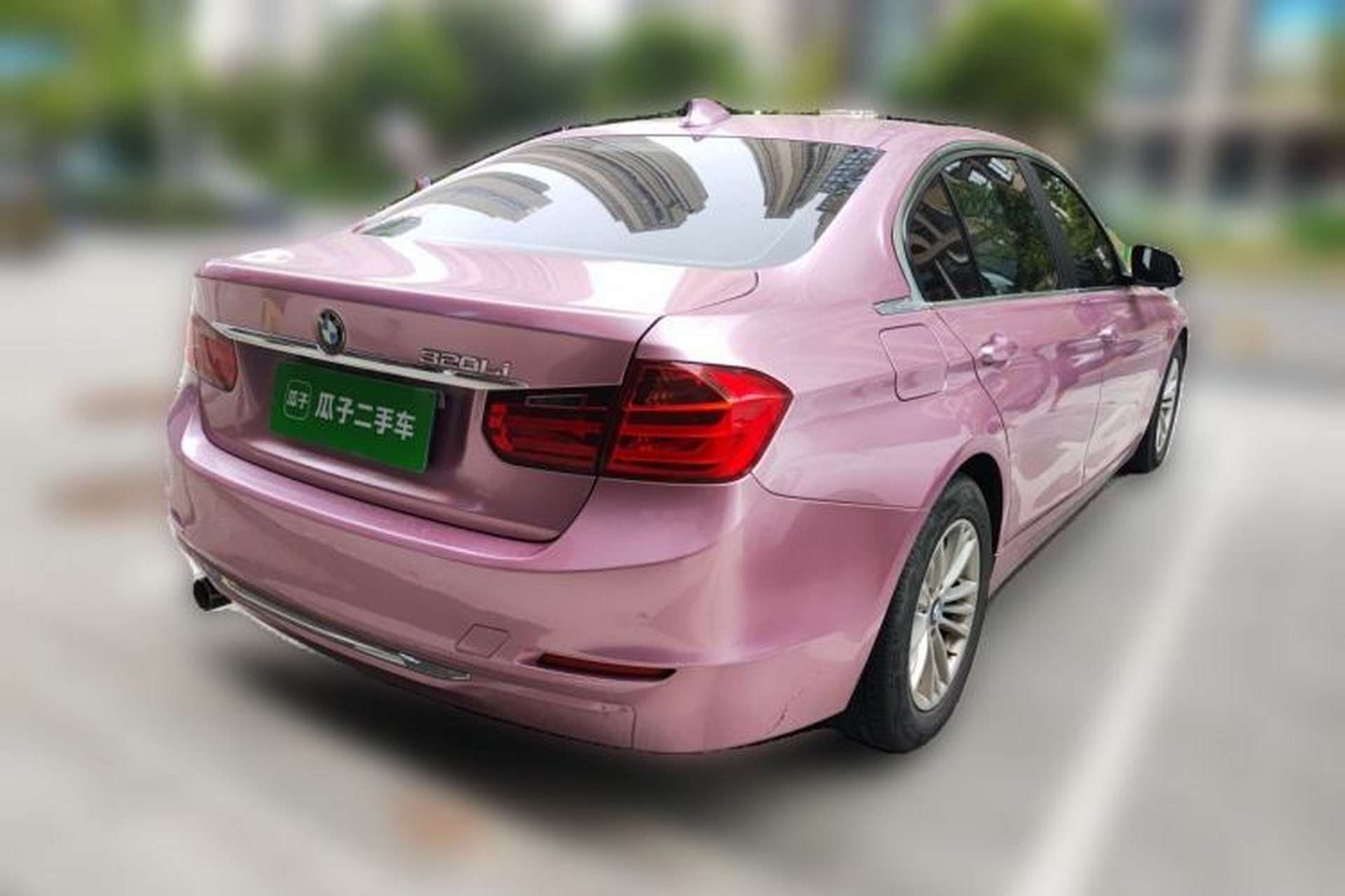Used BMW 3 Series 2015 320Li Luxury Edition Fashion Model Rear Right 45 Deg