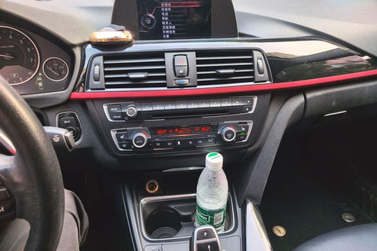 Used BMW 3 Series 2015 320i Sport Design Package Audio And AC Panel