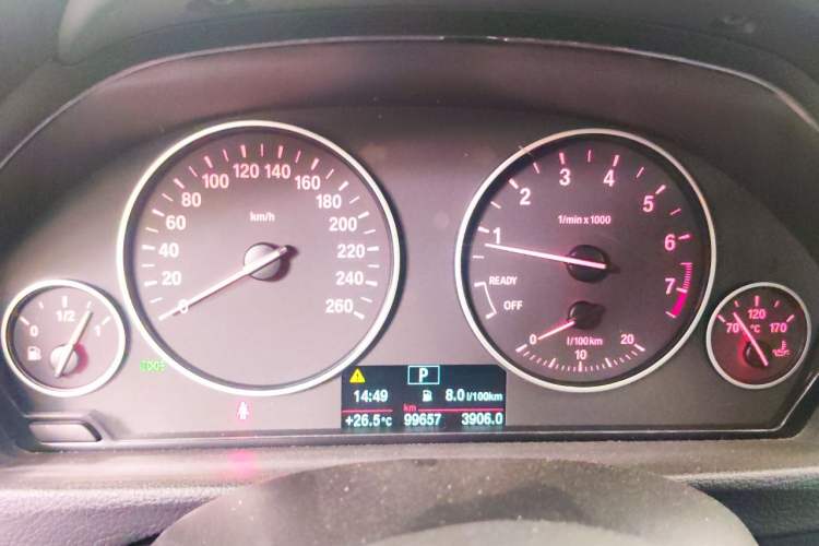 Used BMW 3 Series 2015 320Li Fashion Model Instrument Cluster