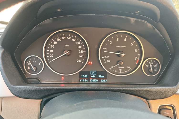 Used BMW 3 Series 2015 320Li Luxury Edition Fashion Model Instrument Cluster