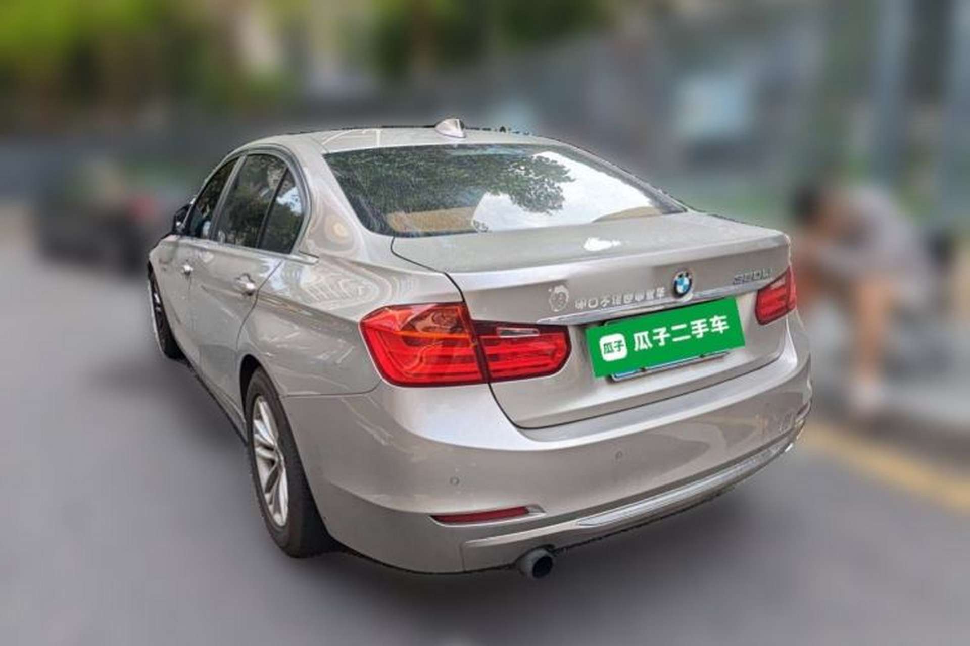 Used BMW 3 Series 2015 320Li Fashion Model Rear Left 45 Deg