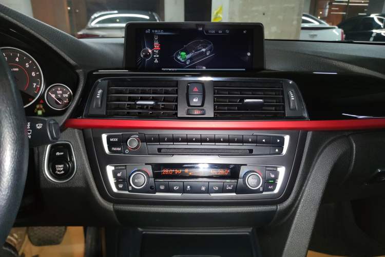 Used BMW 3 Series 2015 328i xDrive Sports Design Package Audio And AC Panel