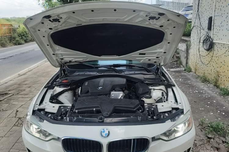 Used BMW 3 Series 2015 320Li Luxury Edition Fashion Model Engine Bay