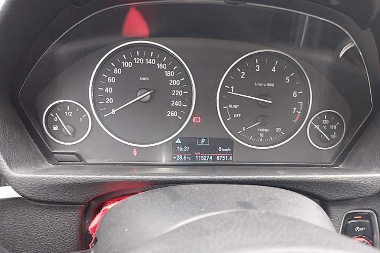 Used BMW 3 Series 2015 320Li Fashion Model Instrument Cluster