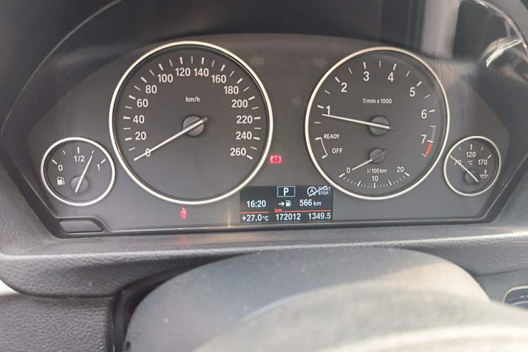 Used BMW 3 Series 2015 320Li Luxury Edition Fashion Model Instrument Cluster