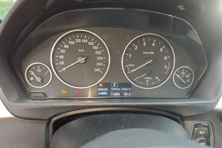 Used BMW 3 Series 2015 320Li Luxury Edition Fashion Model Instrument Cluster