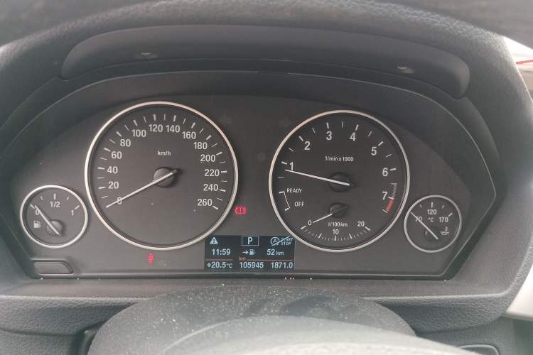Used BMW 3 Series 2015 320Li Luxury Edition Fashion Model Instrument Cluster