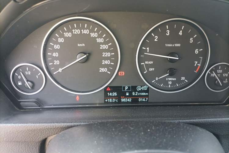Used BMW 3 Series 2015 316Li Fashion Model Instrument Cluster