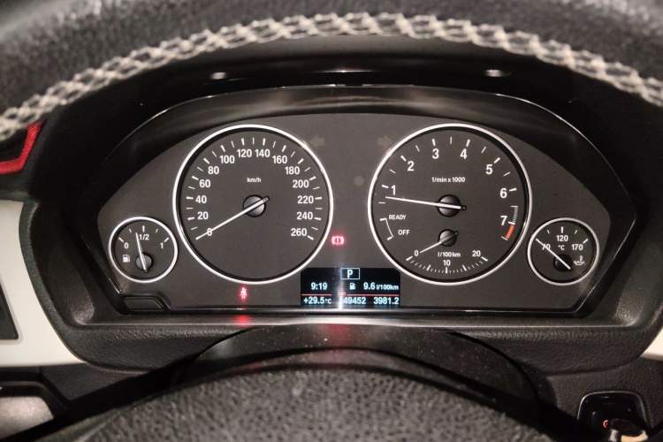 Used BMW 3 Series 2015 320Li Luxury Edition Fashion Model Instrument Cluster