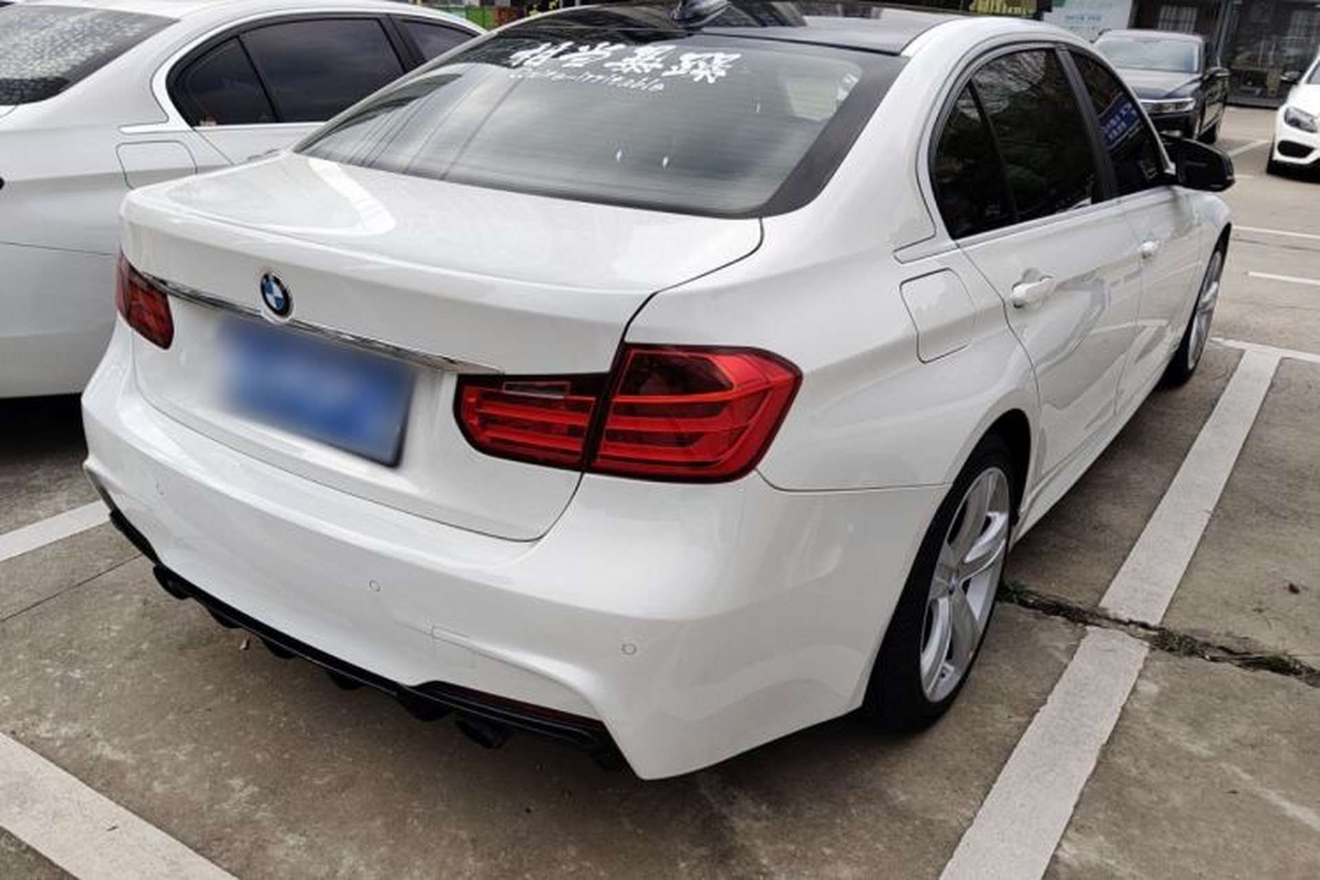 Used BMW 3 Series 2015 316Li Fashion Model Rear Right 45 Deg
