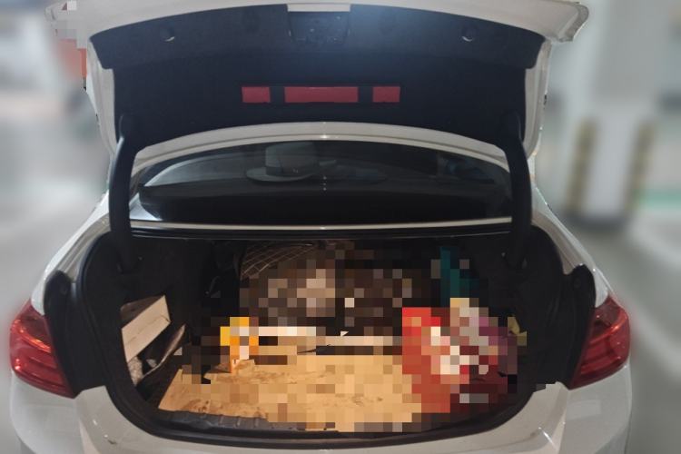 Used BMW 3 Series 2015 316Li Fashion Model Trunk