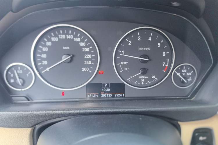 Used BMW 3 Series 2015 316Li Fashion Model Instrument Cluster