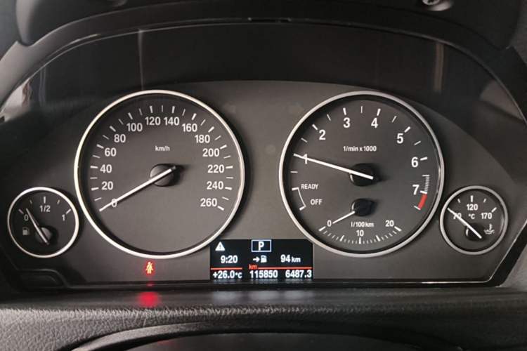 Used BMW 3 Series 2016 320Li Fashion Model Instrument Cluster