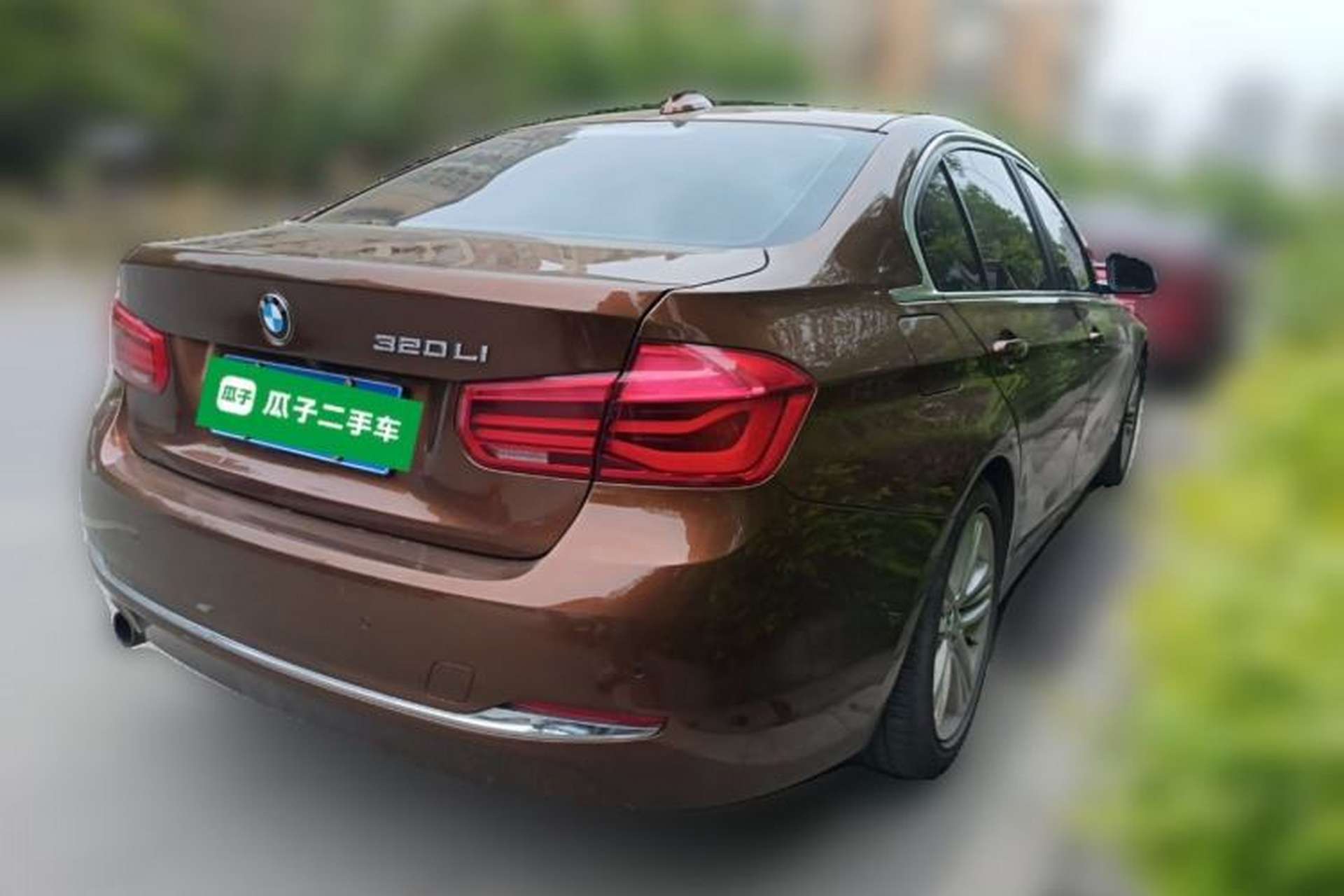 Used BMW 3 Series 2016 320Li Ambition Model Rear Right 45 Deg