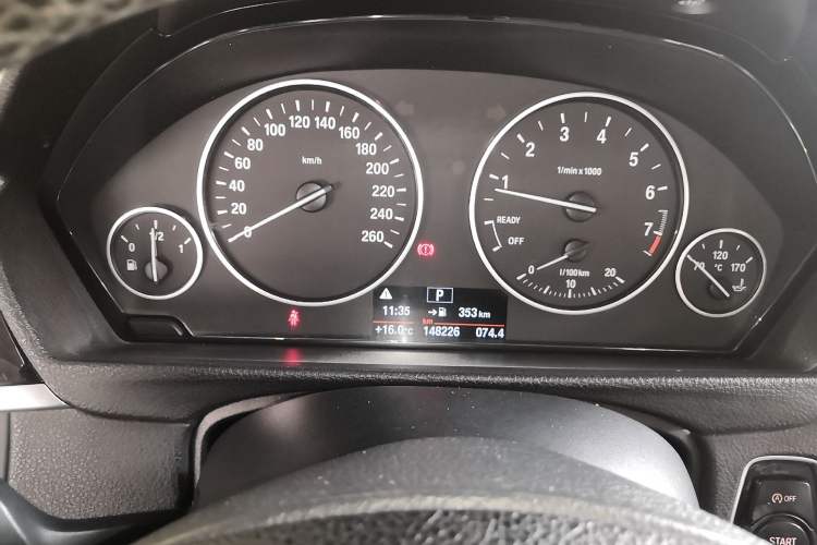 Used BMW 3 Series 2016 316Li Fashion Model Instrument Cluster