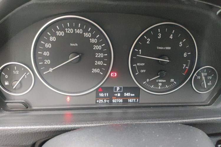 Used BMW 3 Series 2016 316Li Fashion Model Instrument Cluster