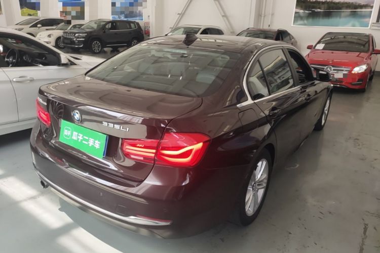 Used BMW 3 Series 2016 320Li Ambition Model Rear Right 45 Deg
