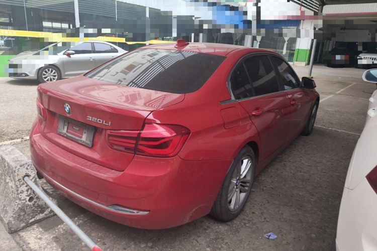 Used BMW 3 Series 2016 320Li Ambition Model Rear Right 45 Deg