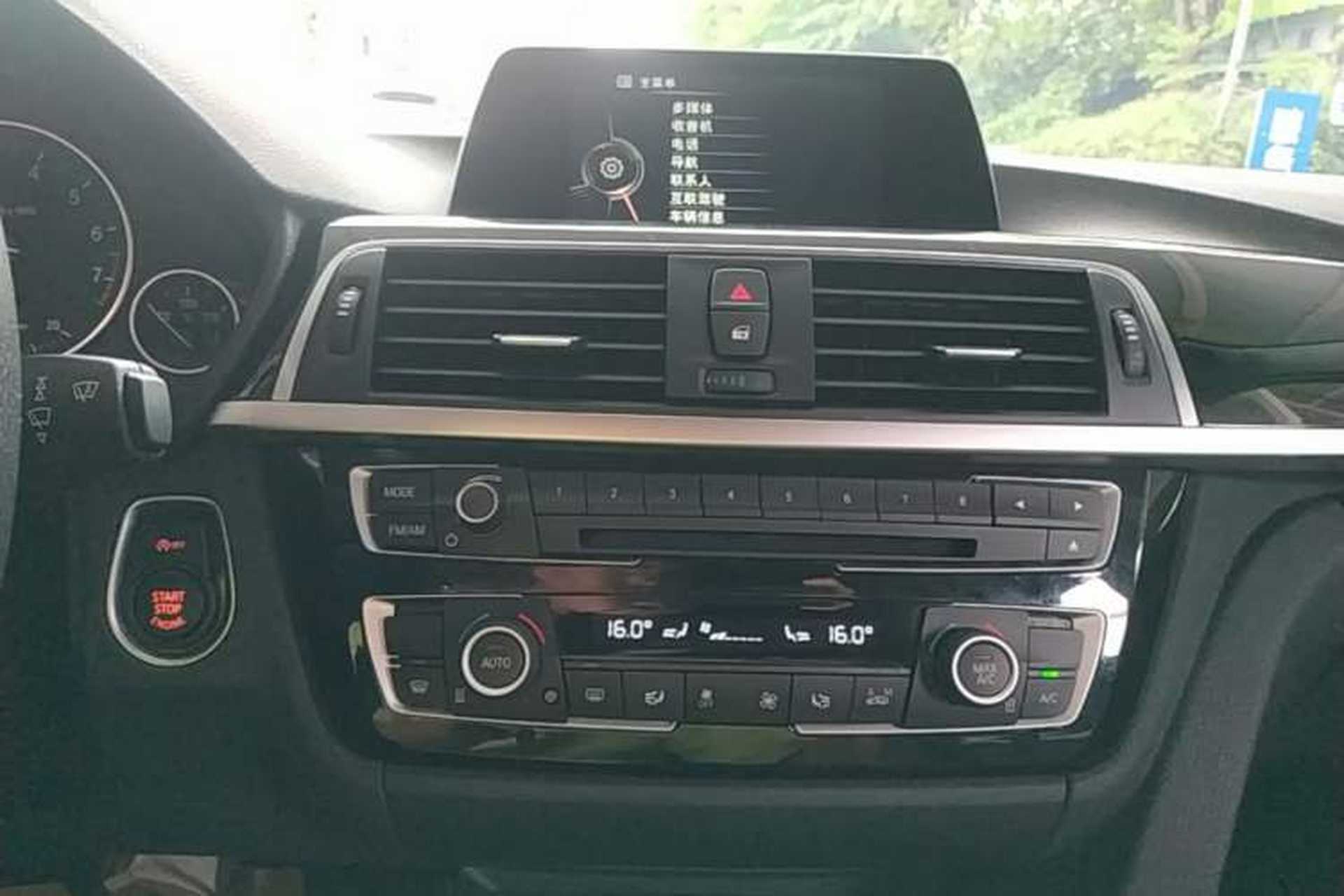 Used BMW 3 Series 2016 320Li Fashion Model Audio And AC Panel