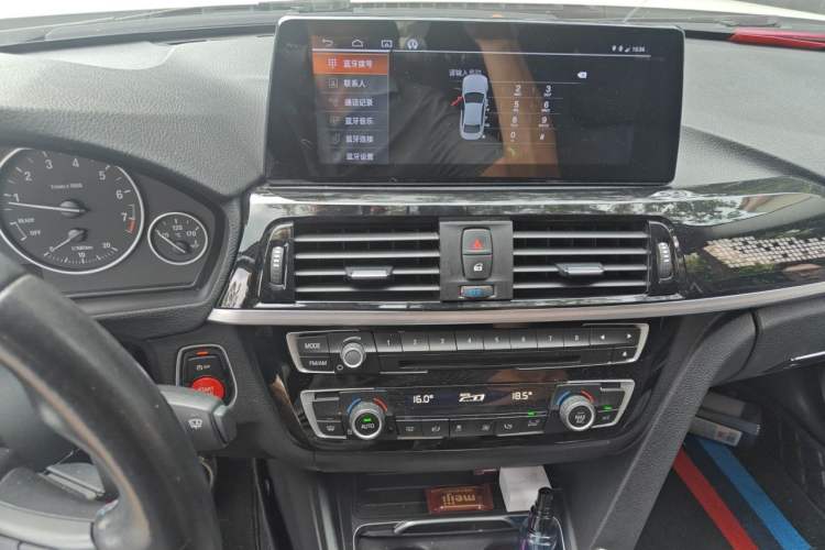 Used BMW 3 Series 2016 320Li Luxury Design Package Audio And AC Panel