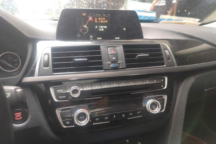 Used BMW 3 Series 2016 320Li Ambition Model Audio And AC Panel